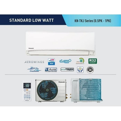 Panasonic 1/2 PK Tipe Lowwat Allowa KN + Pemasangan