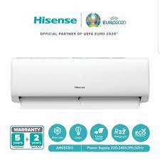 AC HISENSE 0.5 PK STANDART INCLUDE PASANG DAN MATERIAL STANDART