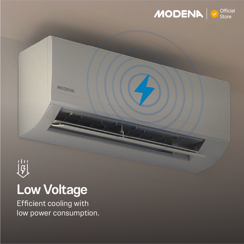 AC MODENA 1/2PK RA0531AAWH  360 WATT INCLUDE PEMASANGAN